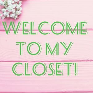 Welcome to my closet!